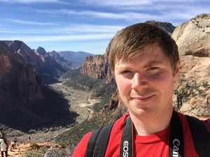 Zion National Park (Angel's Landing trail) selfie.